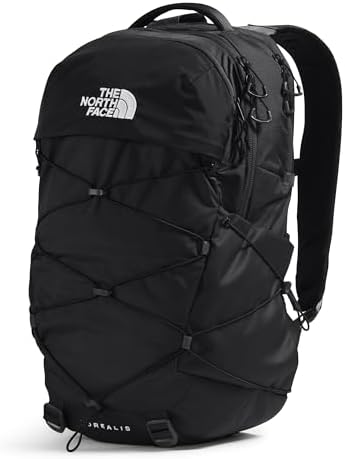 THE NORTH FACE Borealis Commuter Laptop Backpack | Water Repellent Finish, 16" Laptop Sleeve, Large Main Compartment for Everyday Carry, TNF Black/TNF Black-NPF, One Size - Image 3