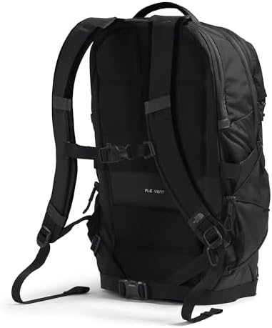 THE NORTH FACE Borealis Commuter Laptop Backpack | Water Repellent Finish, 16" Laptop Sleeve, Large Main Compartment for Everyday Carry, TNF Black/TNF Black-NPF, One Size - Image 4